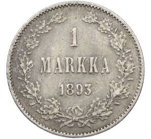 1 марка 1893 года Русская Финляндия — Фото №1