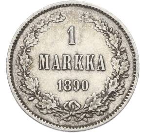 1 марка 1890 года Русская Финляндия — Фото №1