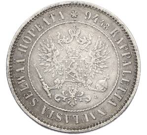 1 марка 1890 года Русская Финляндия