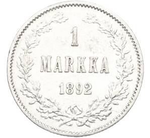 1 марка 1892 года Русская Финляндия — Фото №1