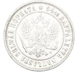 1 марка 1892 года Русская Финляндия — Фото №2