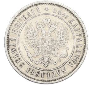 1 марка 1874 года Русская Финляндия — Фото №2