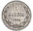 Монета 1 марка 1890 года Русская Финляндия (Артикул: M1-66646) — Фото №1
