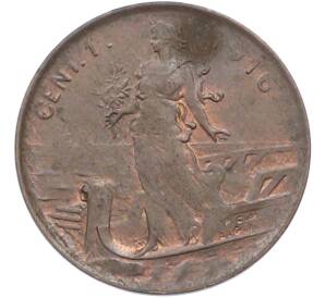 1 чентезимо 1916 года Италия — Фото №1