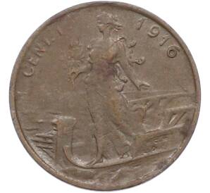 1 чентезимо 1916 года Италия — Фото №1