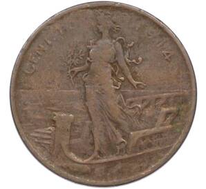 1 чентезимо 1914 года Италия — Фото №1