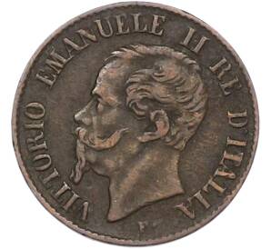 1 чентезимо 1861 года Италия — Фото №2