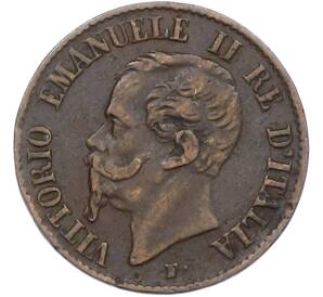 1 чентезимо 1861 года Италия — Фото №2