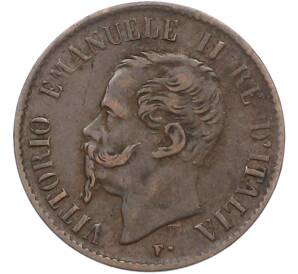 1 чентезимо 1867 года M Италия — Фото №2