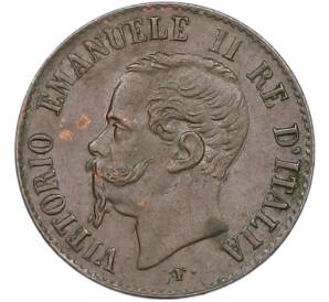 1 чентезимо 1867 года M Италия — Фото №2