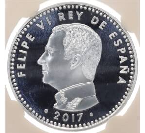 10 евро 2017 года Испания «Чемпионат мира по футболу 2018 в России» (в слабе) — Фото №2