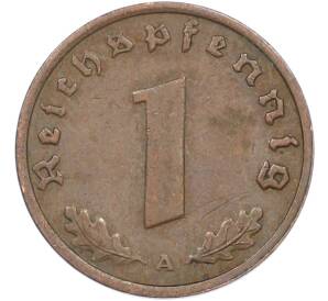 1 рейхспфенниг 1938 года A Германия — Фото №2