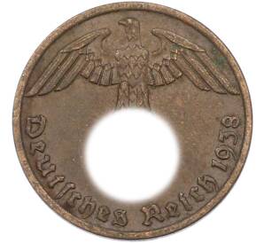 1 рейхспфенниг 1938 года A Германия — Фото №1