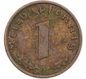 1 рейхспфенниг 1938 года A Германия — Фото №2