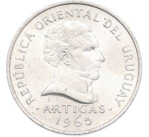 50 сентесимо 1965 года Уругвай — Фото №2