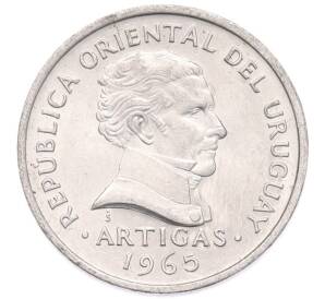 20 сентесимо 1965 года Уругвай — Фото №2