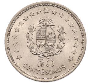 50 сентесимо 1960 года Уругвай — Фото №1