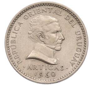 50 сентесимо 1960 года Уругвай — Фото №2