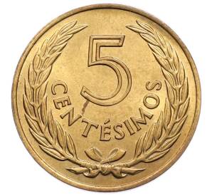 5 сентесимо 1960 года Уругвай — Фото №1