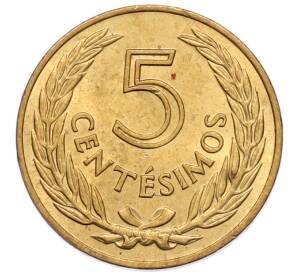 5 сентесимо 1960 года Уругвай — Фото №1