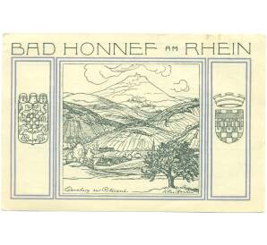 99 пфеннигов 1921 года Германия — город Бад-Хоннеф (Нотгельд) — Фото №1