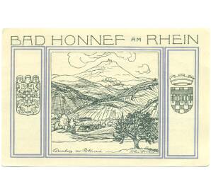 99 пфеннигов 1921 года Германия — город Бад-Хоннеф (Нотгельд) — Фото №1