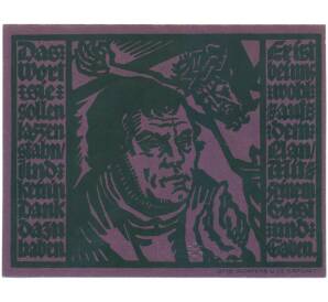 50 пфеннигов 1921 года Германия — город Эрфурт (Нотгельд) — Фото №1