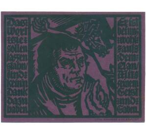 50 пфеннигов 1921 года Германия — город Эрфурт (Нотгельд) — Фото №1