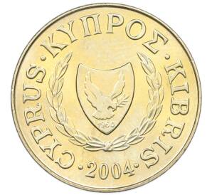 5 центов 2004 года Кипр — Фото №2