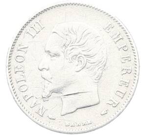 20 сантимов 1854 года A Франция — Фото №2