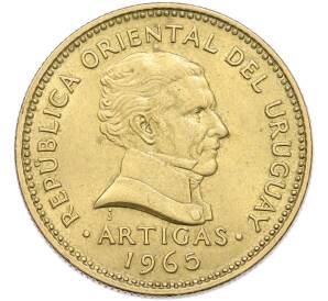 10 песо 1965 года Уругвай — Фото №2