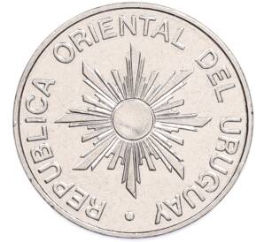 10 новых песо 1989 года Уругвай — Фото №2