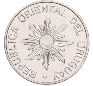 10 новых песо 1989 года Уругвай — Фото №2