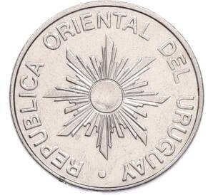 10 новых песо 1989 года Уругвай — Фото №2