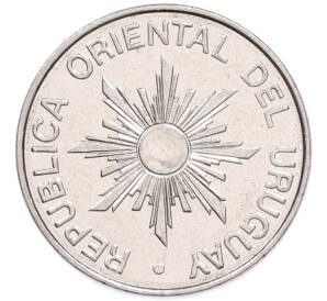 10 новых песо 1989 года Уругвай — Фото №2