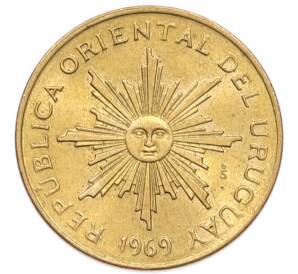 1 песо 1969 года Уругвай — Фото №2