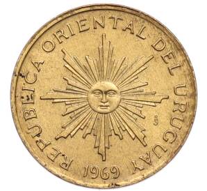 1 песо 1969 года Уругвай — Фото №2