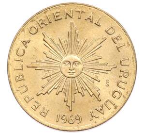 1 песо 1969 года Уругвай — Фото №2