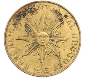 10 песо 1969 года Уругвай — Фото №2