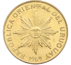 10 песо 1969 года Уругвай — Фото №2