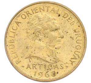 10 песо 1968 года Уругвай — Фото №2