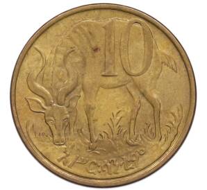 10 сантимов 2008 года (EE2000) Эфиопия — Фото №1