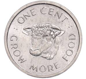 1 цент 1972 года Сейшелы «ФАО» — Фото №1