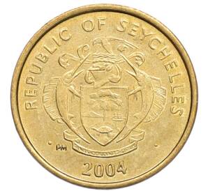 1 цент 2004 года Сейшелы — Фото №2