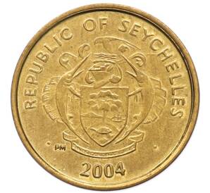 1 цент 2004 года Сейшелы — Фото №2