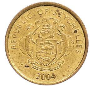 1 цент 2004 года Сейшелы — Фото №2