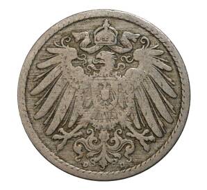 5 пфеннигов 1892 года D Германия — Фото №2