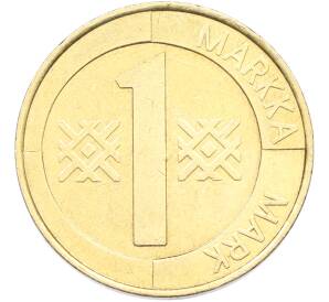 1 марка 1996 года Финляндия — Фото №2