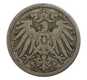 5 пфеннигов 1891 года A Германия — Фото №2