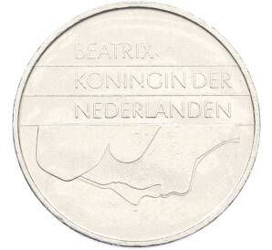 1 гульден 1982 года Нидерланды — Фото №2